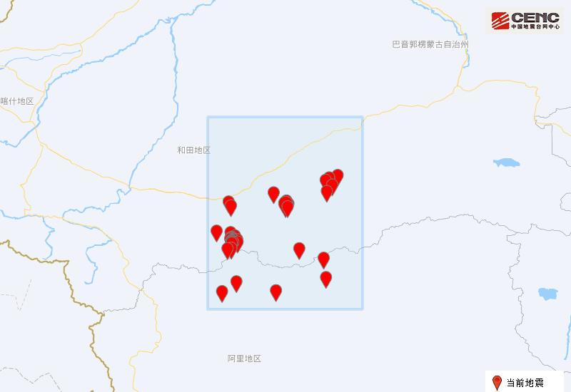 民丰县发生地震了吗,民丰县突发4.4级地震