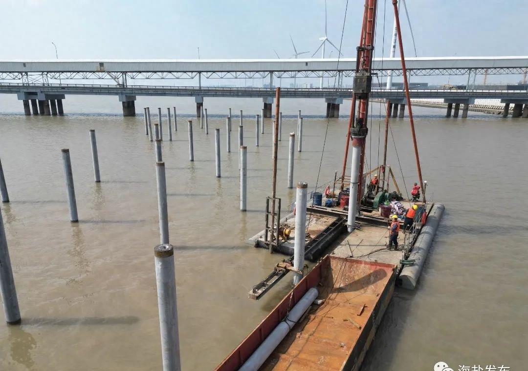 嘉兴海盐电站,航拍海盐第一大核电站