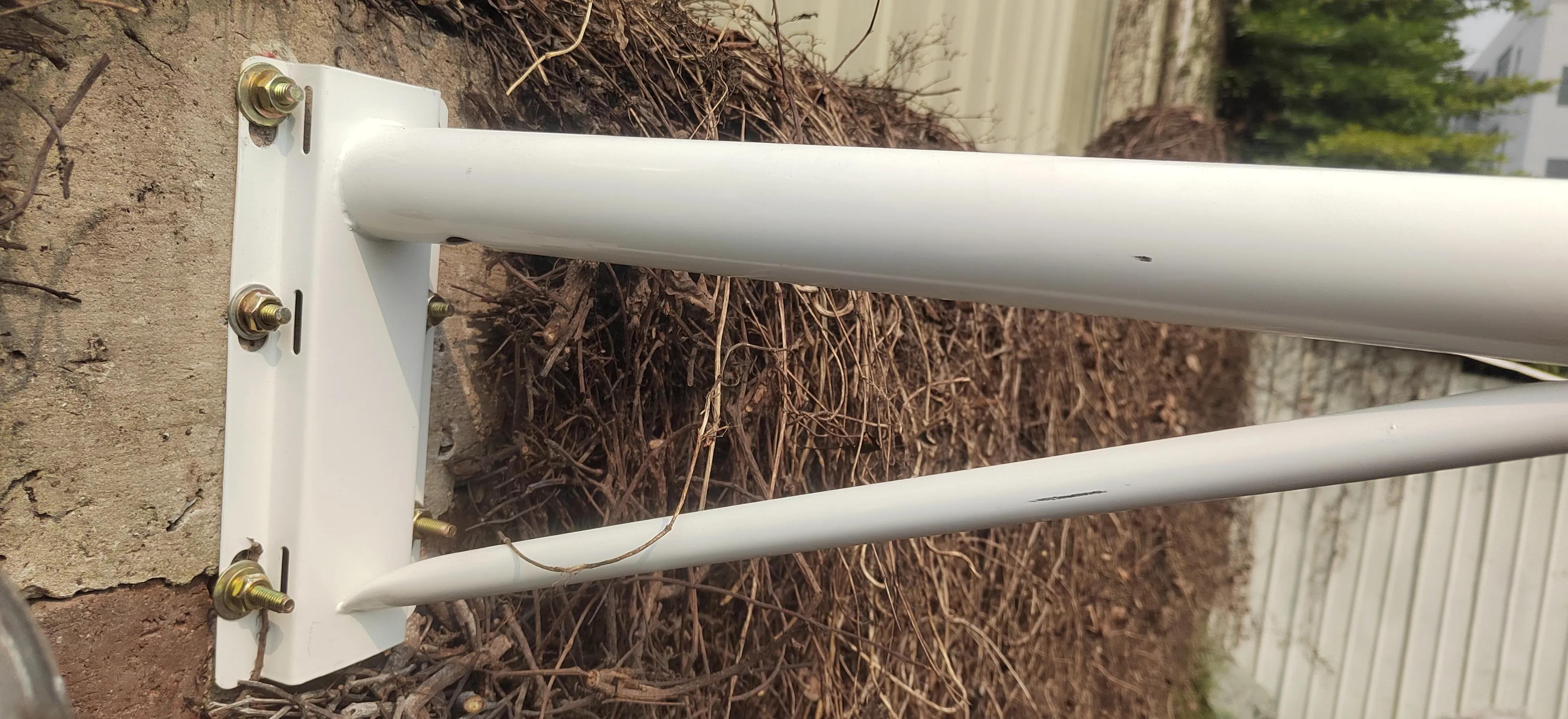 庭院监控摄像头安装教程,围墙上的监控摄像头怎么接