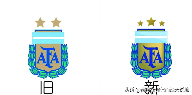 阿根廷新队标,阿根廷国家队队徽演变