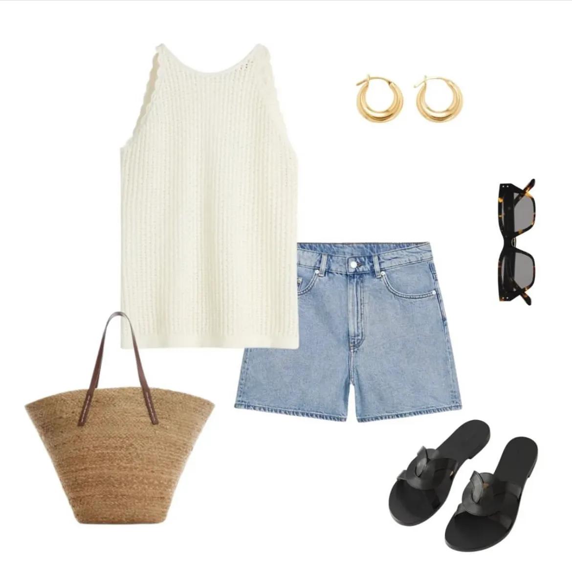 极简衣橱15天穿搭,夏季穿衣不纠结套装解决穿搭烦恼