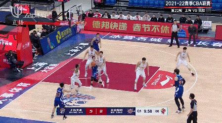 「鲨鱼入海水花四溅」上海久事47.2%三分命中率，赛季双杀北控