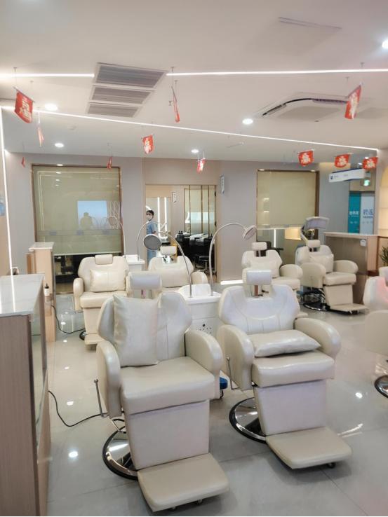 广州美容店装修设计施工,广州美容会所装修设计施工方案
