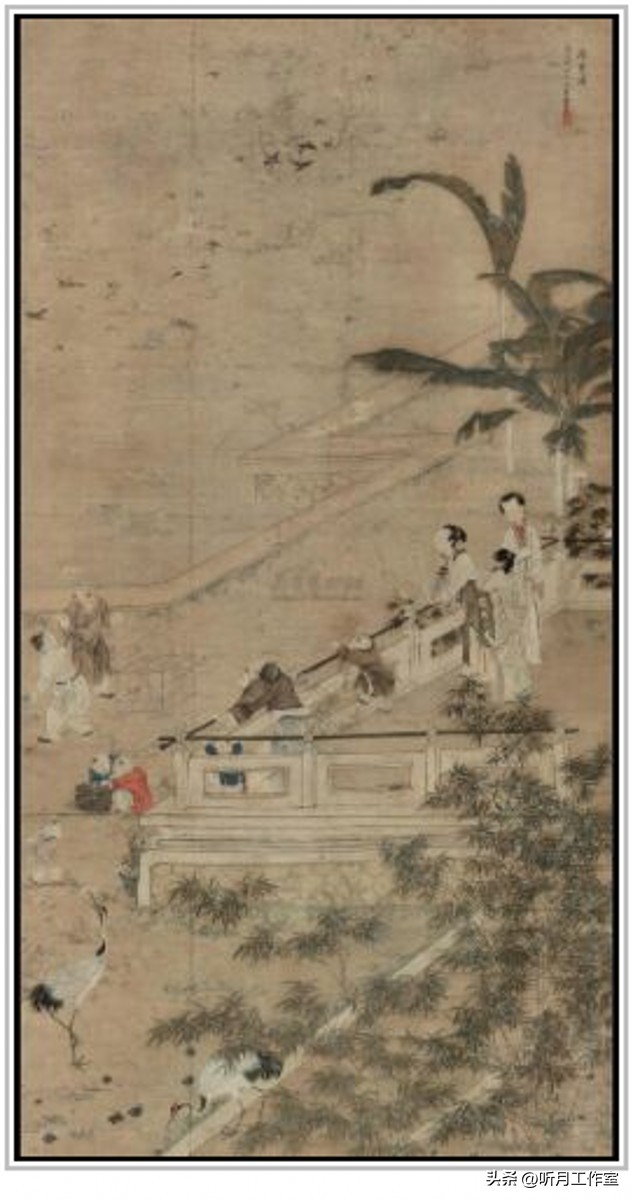 清代工笔绘画作品欣赏,当代工笔人物画名家作品欣赏