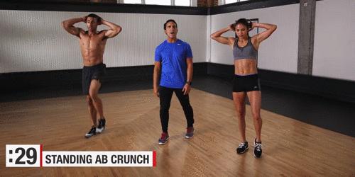 一组腹部燃脂训练每次6分钟视频,一套训练让你全天燃脂不停