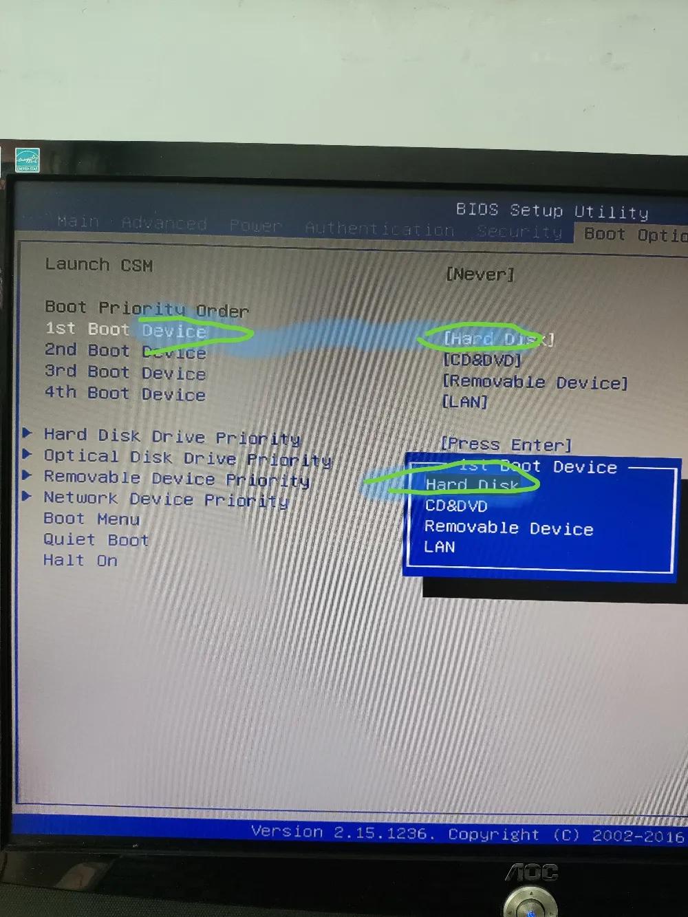 电脑bios启动项设置,电脑开机自动进bios