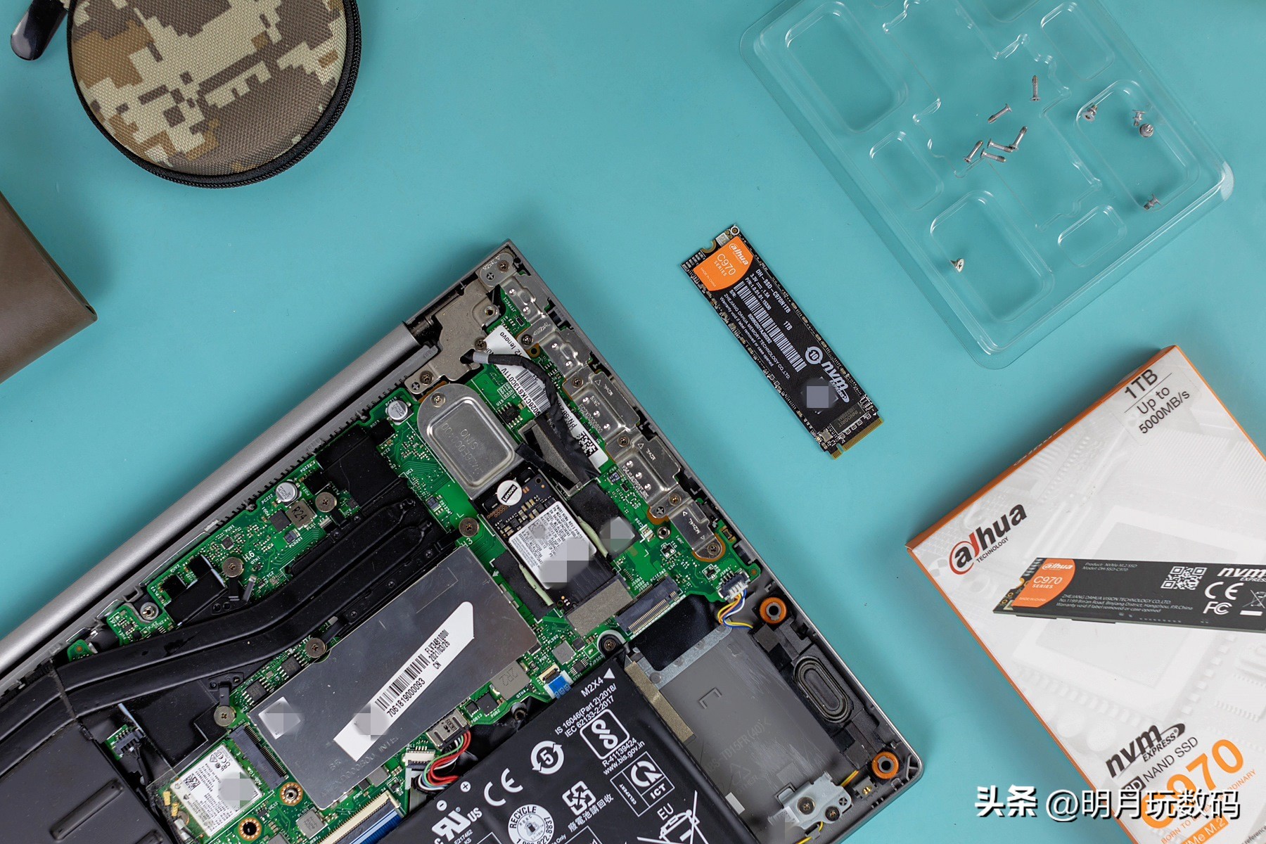 大华固态硬盘c970谁代工,笔记本电脑换固态硬盘怎么做系统