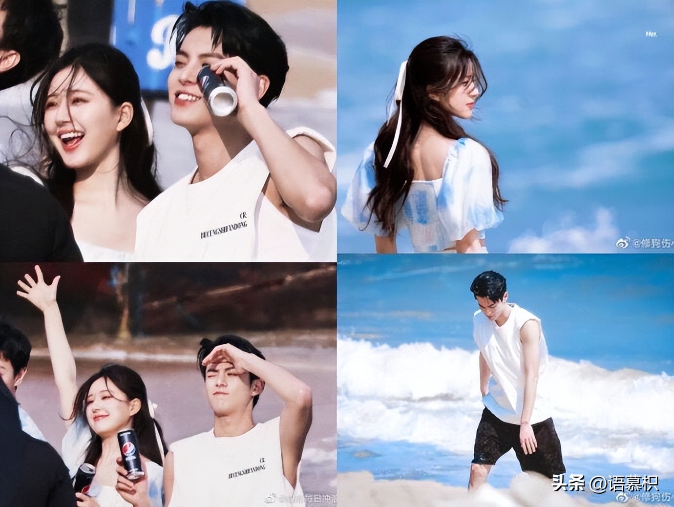 王鹤棣赵露思合照神图,王鹤棣赵露思合照