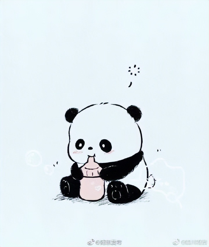 简笔画大熊猫图片大全大图,可爱q版大熊猫怎么画简笔画