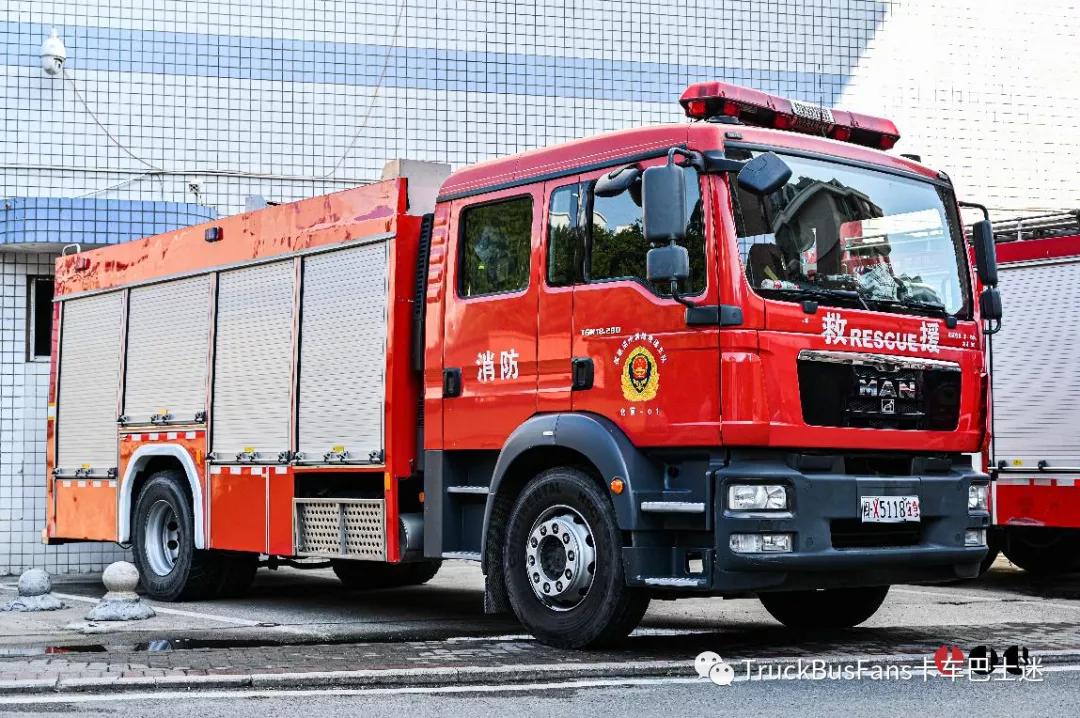 2021年拍过的那些国产消防车，你见过几辆？