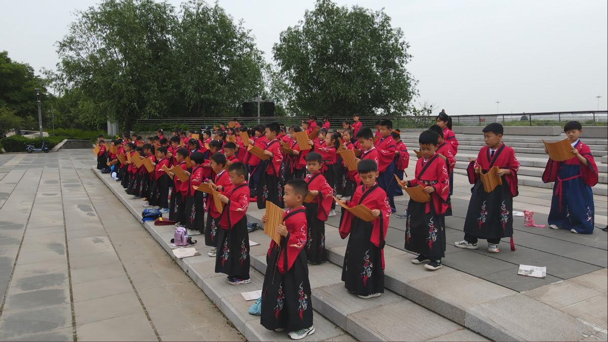 知行合一书行万里——淄川区曜华小学赴临淄开展研学活动