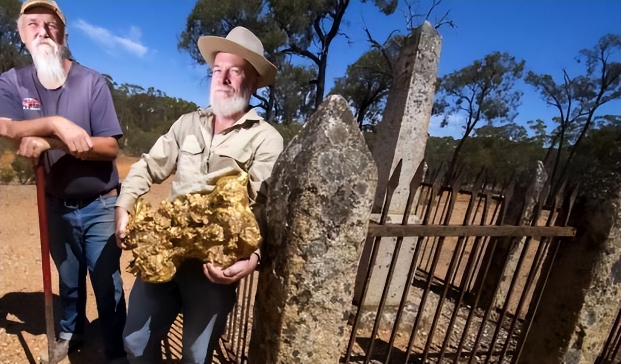 澳洲男子用廉价金属探测器寻获,挖到13公斤狗头金