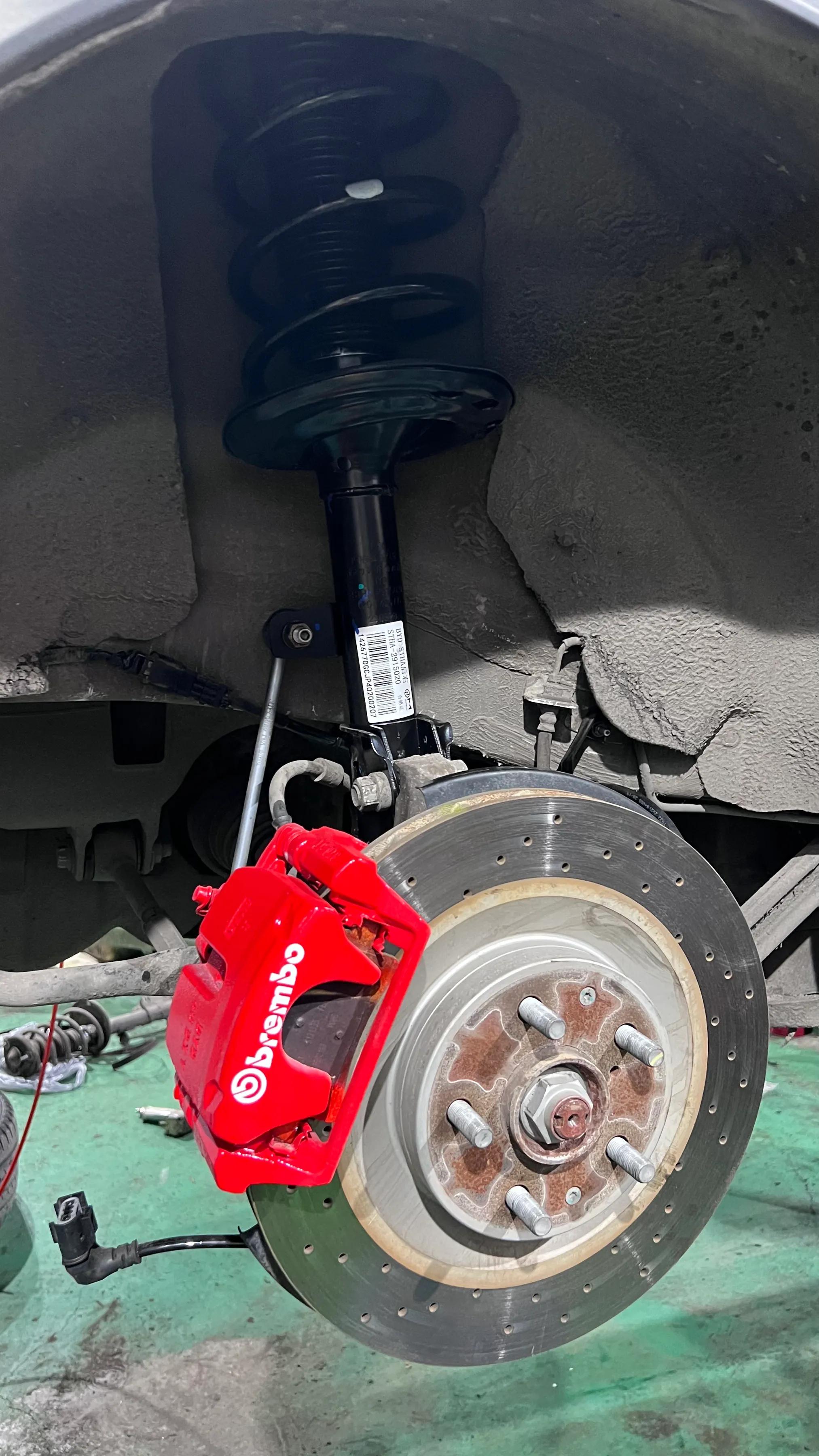 19款唐EV更换FSD减震+寸套使用感受