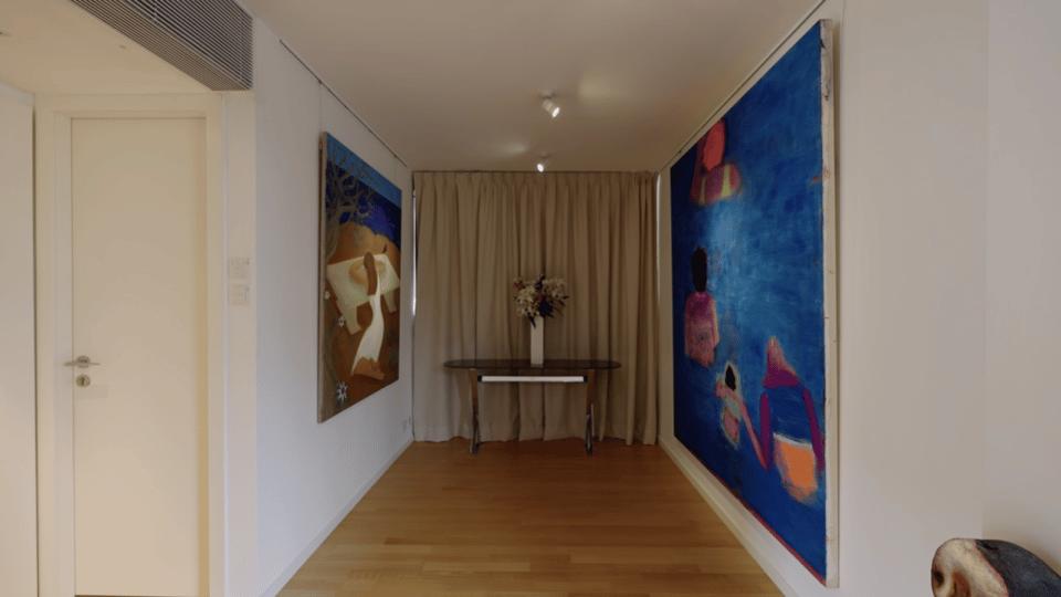 亚洲顶级藏家的4层海滨之家：挂满30件珍藏，审美一流