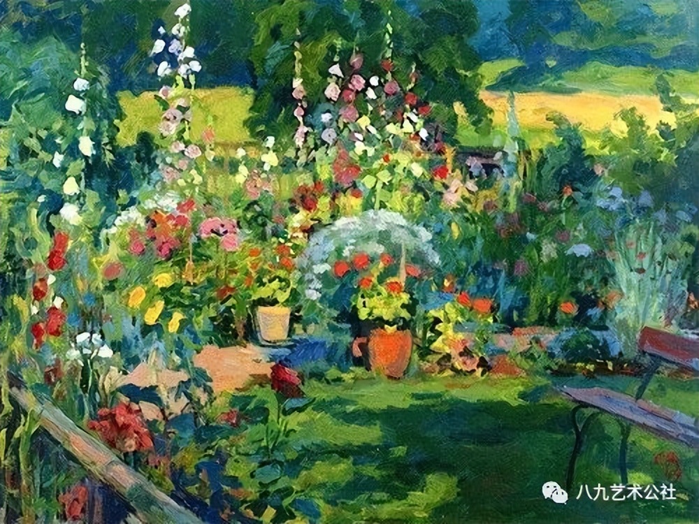 瑞士现代艺术先驱|库诺·阿米耶作品欣赏