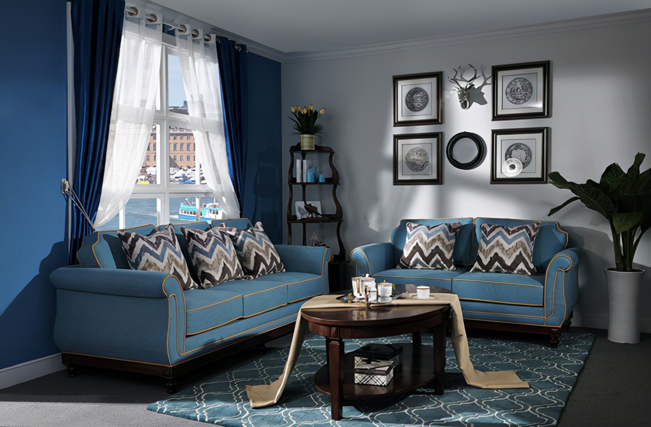 好看的雕花转角欧式沙发茶几大全,布艺沙发图片大全