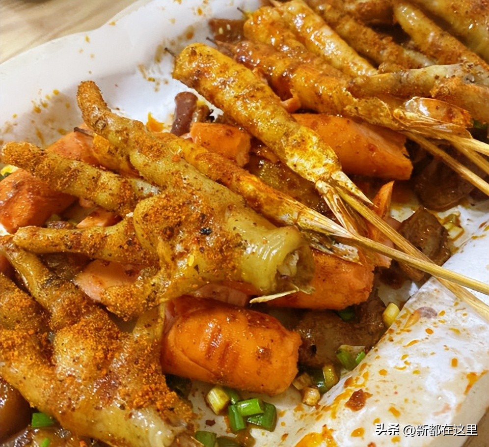 新都最好吃的烧烤碳烤,新都必吃烧烤