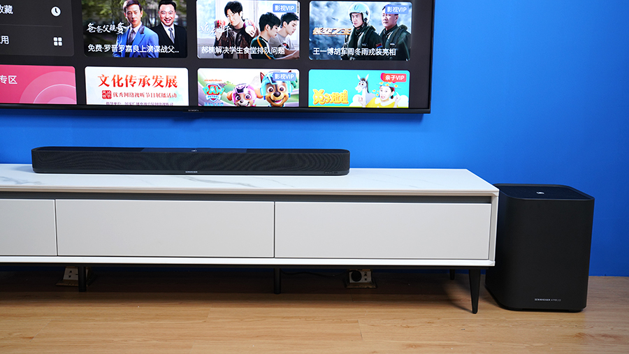 高质量回音壁音响森海塞尔,森海塞尔ambeosoundbarplus遥控器