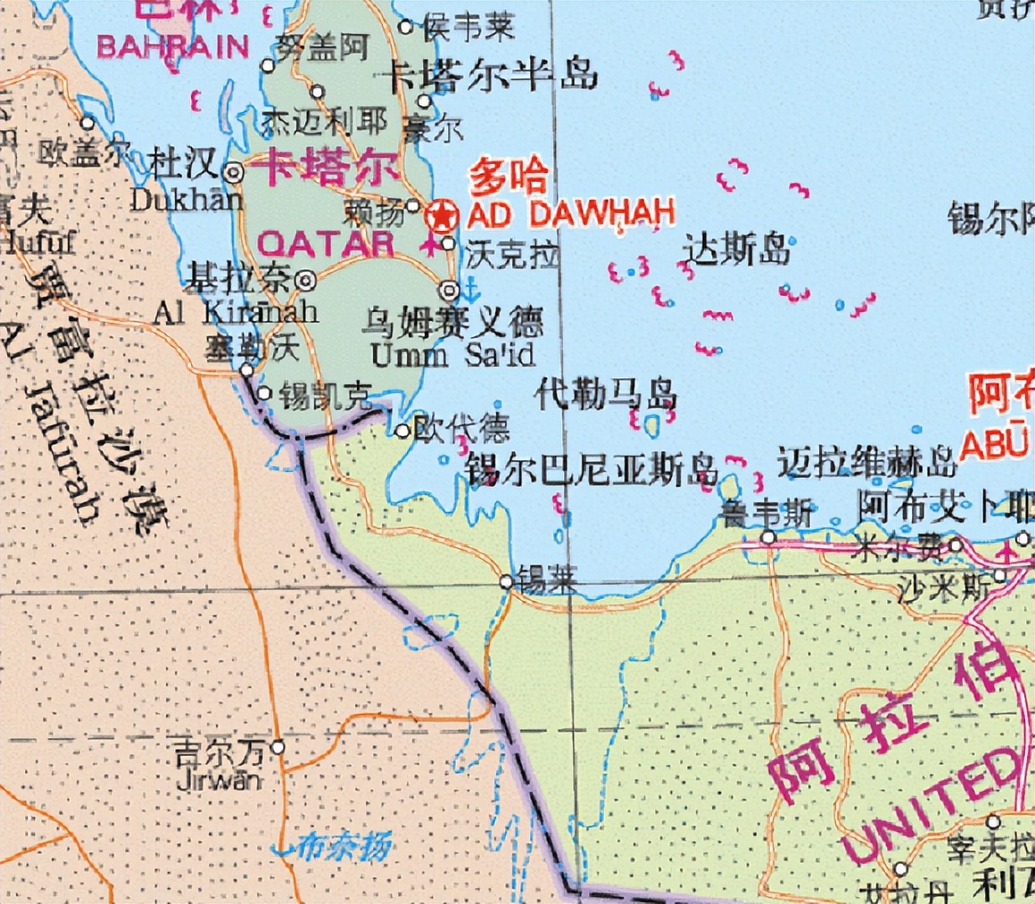 沙特阿拉伯与阿联酋交换土地,沙特阿联酋互换国土