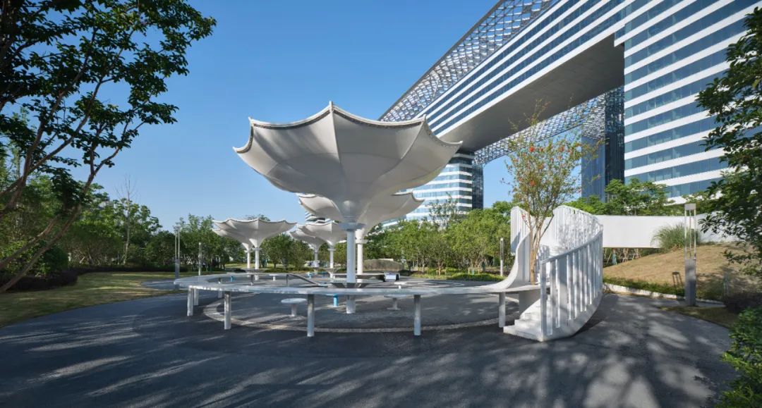 松江g60科创云廊旁边最美的公园,松江九亭g60科创云廊效果图