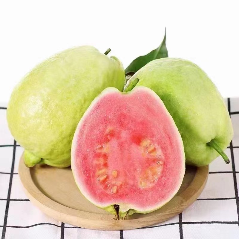 红心芭乐跟红宝石番石榴哪个好吃,红宝石芭乐番石榴海南