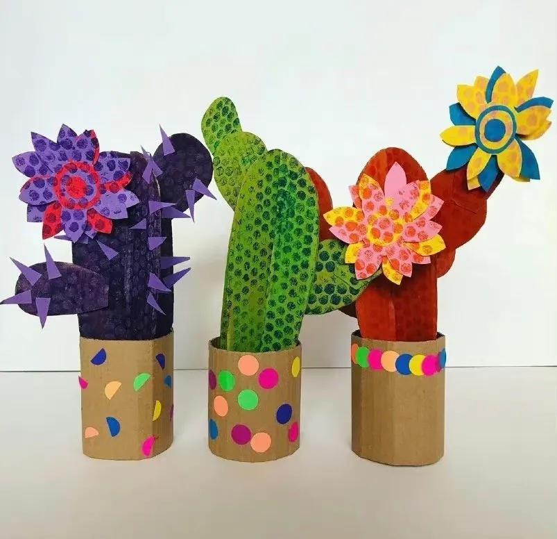 报纸小动物手工图片,纸箱画手工制作动物