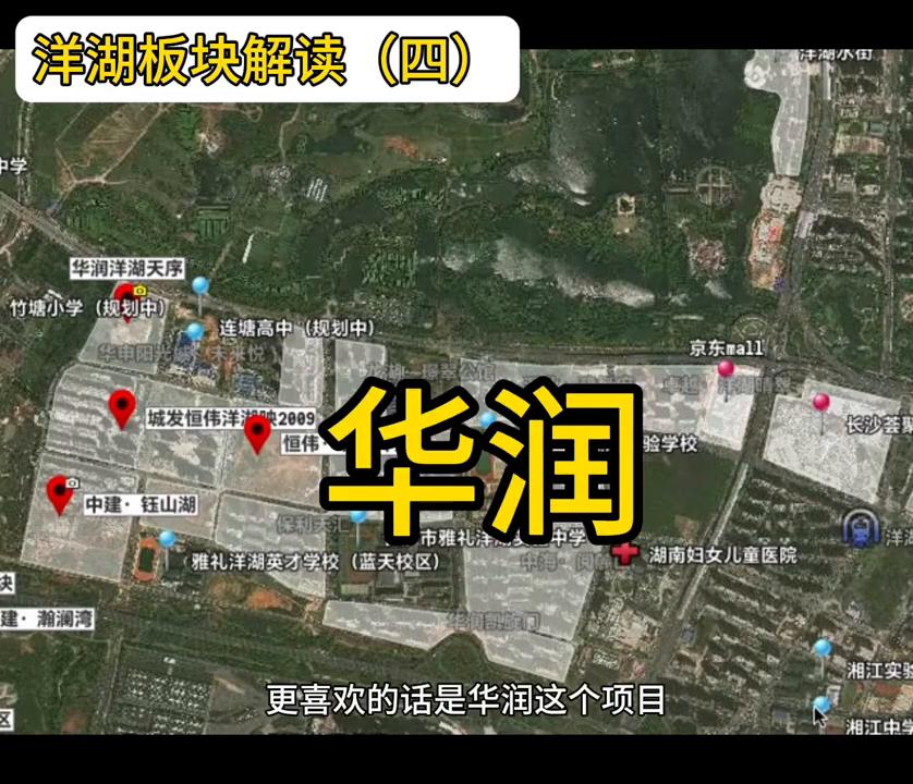 你不知道的洋湖板块,洋湖现状