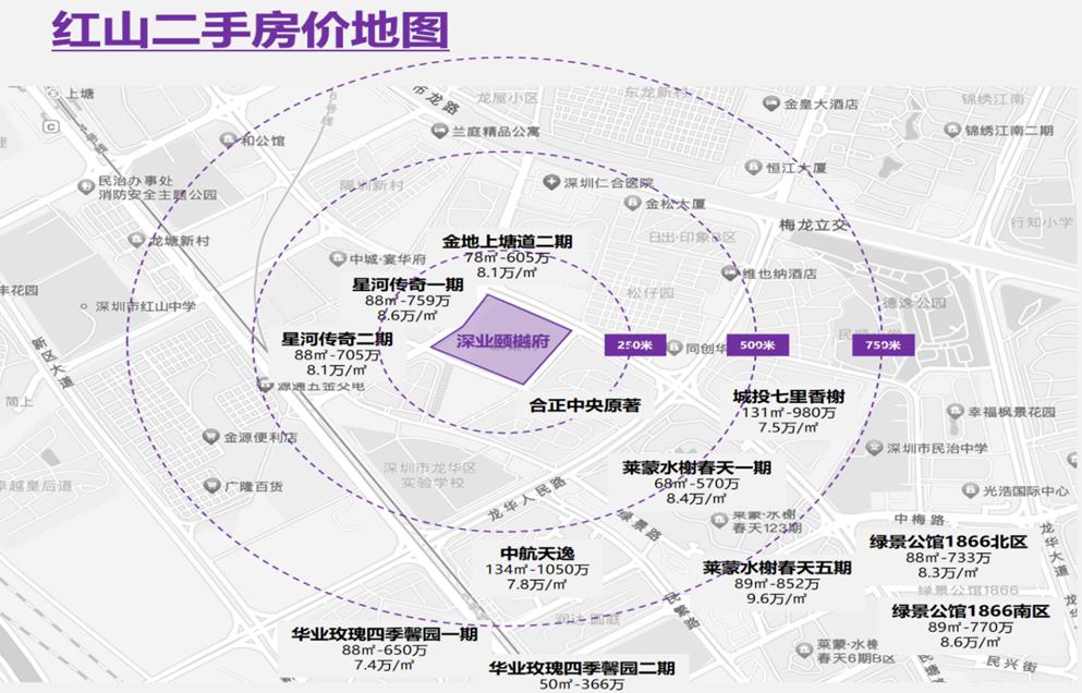 红山片区最值得买的三房,网红楼盘75方实用三房仅售75万