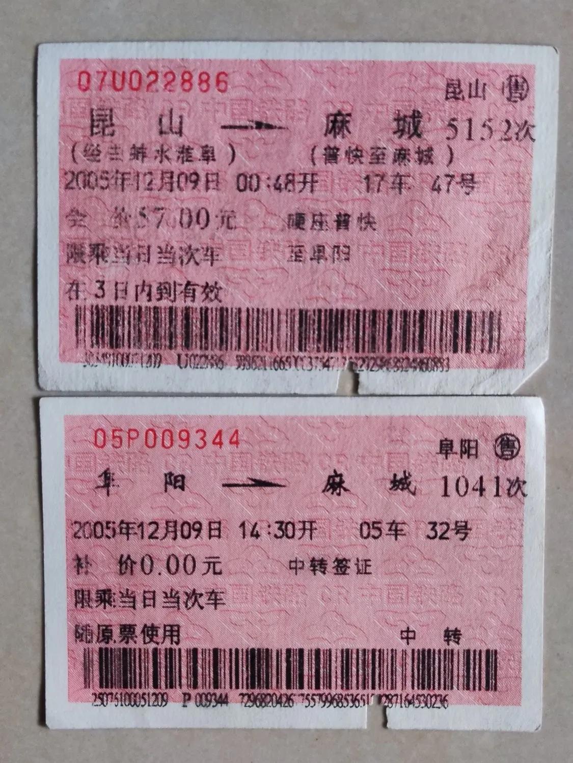 2023年元月一日,铁路新规之一,取消通票