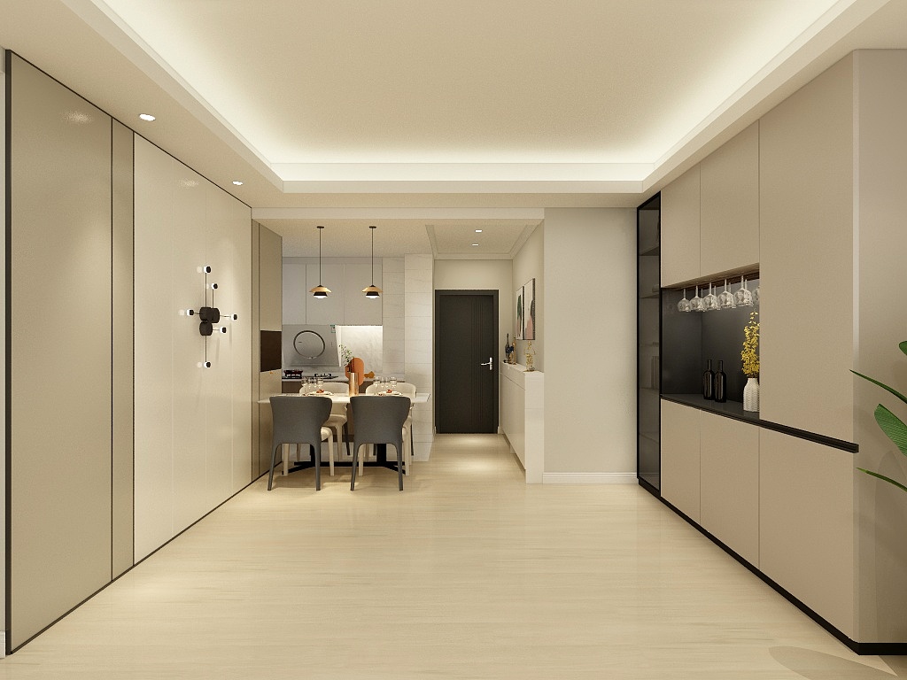 海纳公馆效果图,深圳海纳公馆116平样板间视频