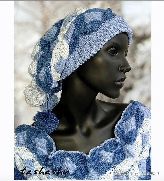 分享一款简单漂亮的针织花样,针织作品展示大全