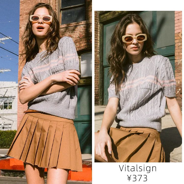 洋气时髦吊带针织,日系温柔风宽松慵懒新款针织