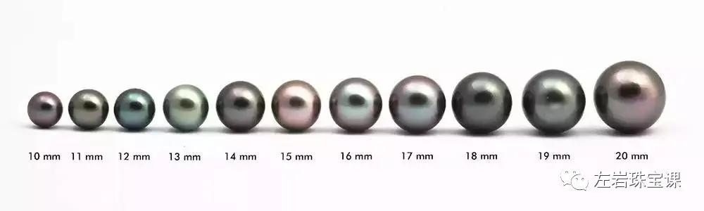 大溪地极强光珍珠鉴赏,优化过的大溪地黑珍珠