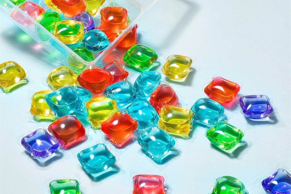 洗衣液包装的奶茶,洗衣液造型奶茶热卖