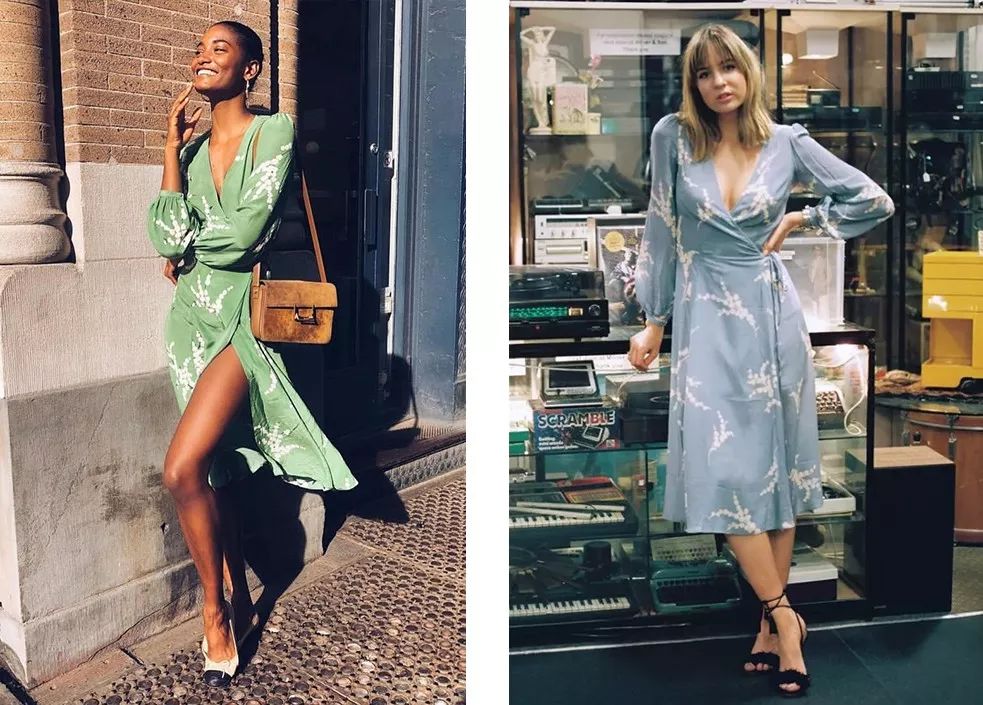 女士长袖裙子2023年洋气爆款,2023年流行的秋冬裙子