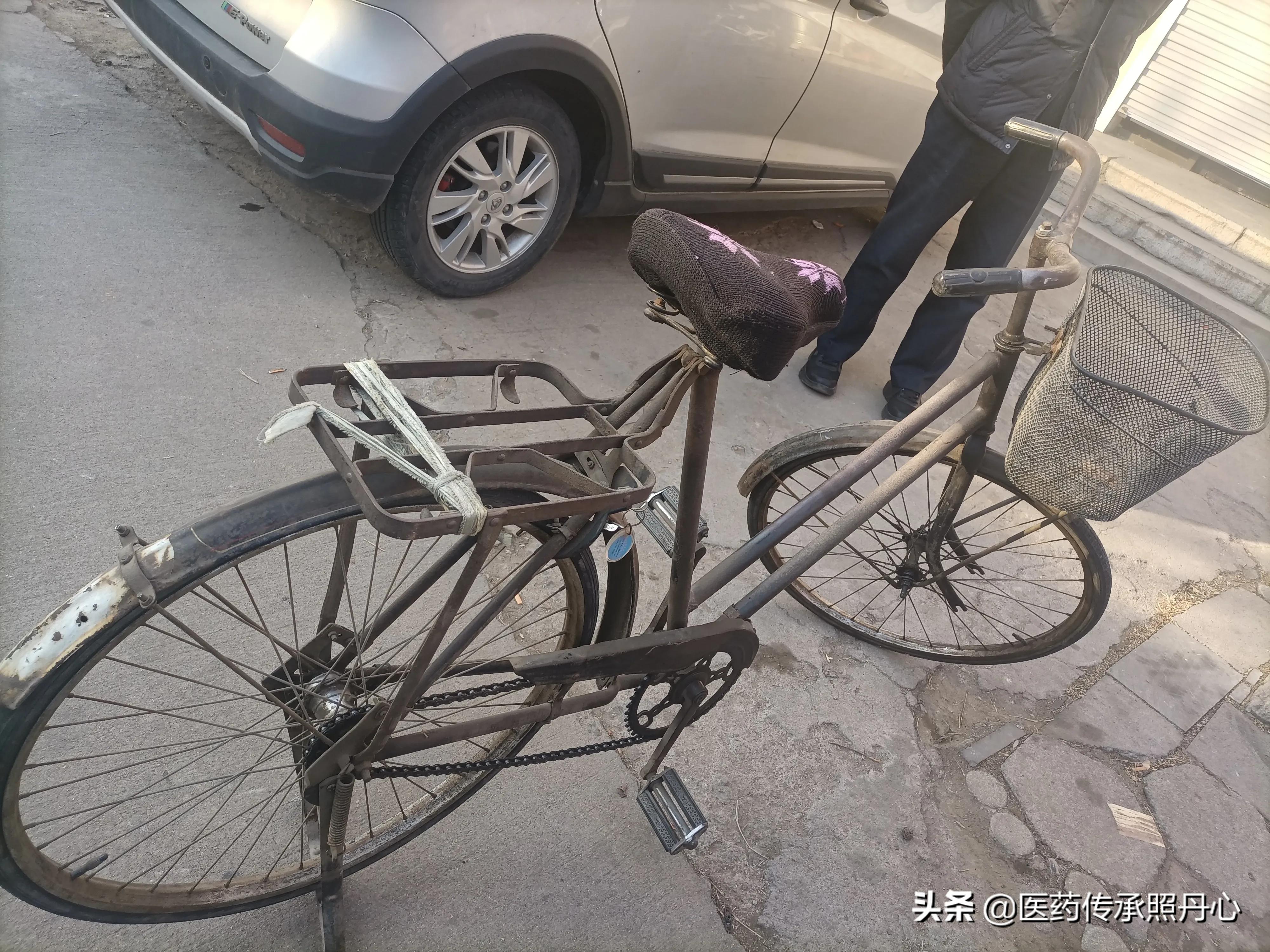 翻新大金鹿自行车全过程,青岛金鹿自行车