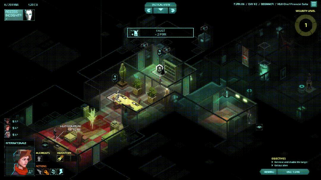 《隐形公司》：八年前出品的回合制潜行游戏教科书