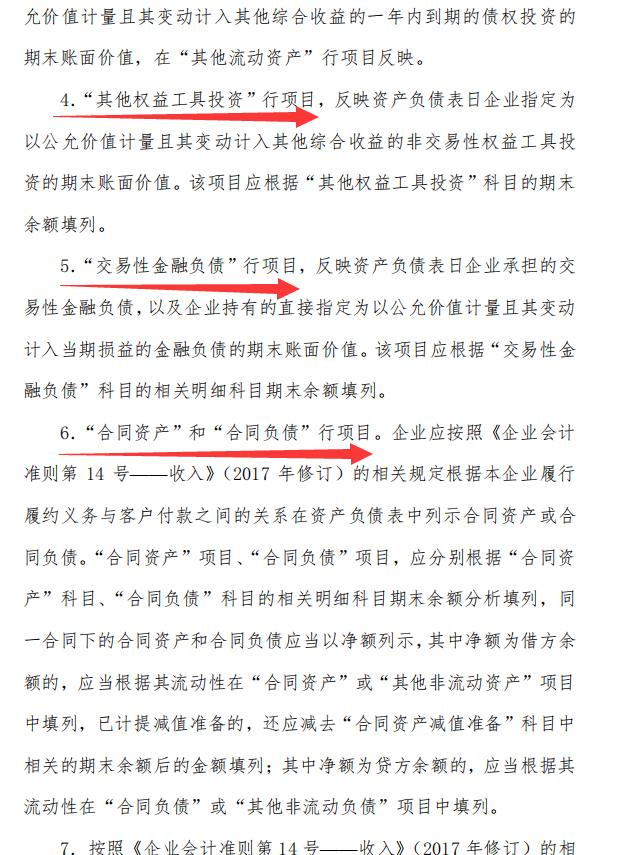 新准则财务报表填写规定,财务报表制度及实施细则