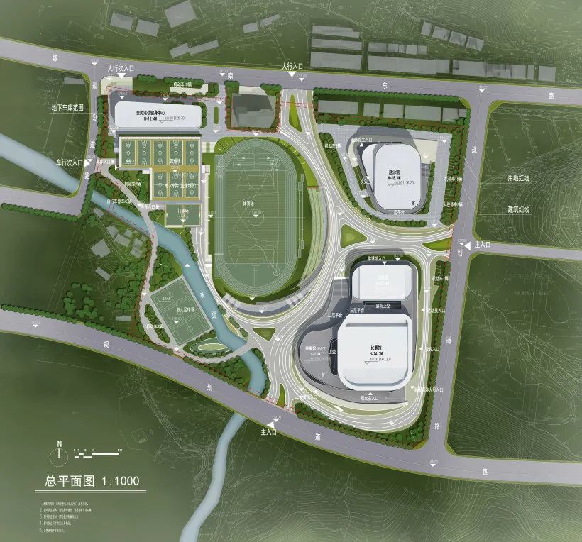 顺昌体育馆的位置,顺昌体育中心效果图