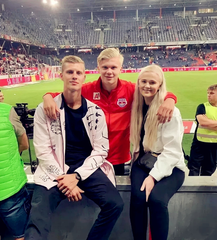 哈兰德生活大揭秘，在家喜欢波点套装，哥哥妹妹都是高颜值