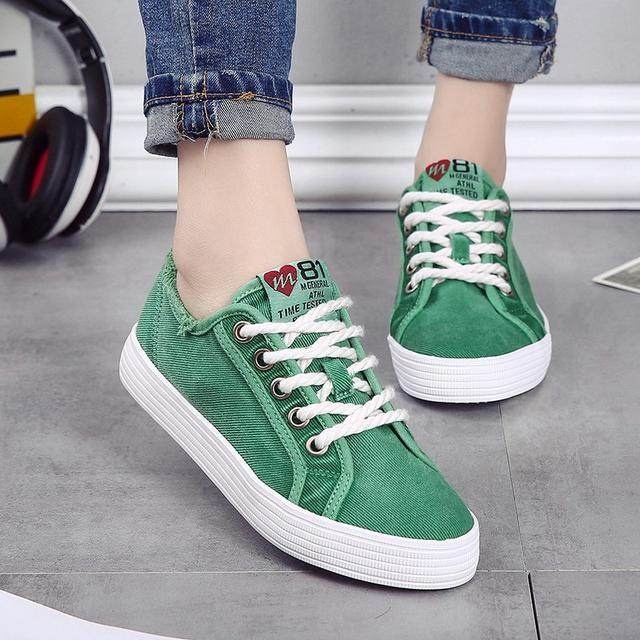 帆布鞋推荐学生党穿搭,适合小女生穿的帆布鞋