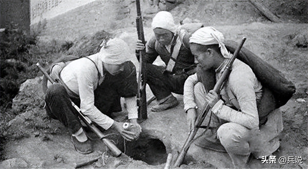 抗日战争的地雷战名场面,抗日时期的地雷英雄传