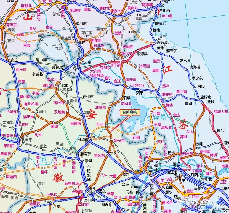 沪苏湖高铁规划车次,连通鄂豫皖高铁路线图