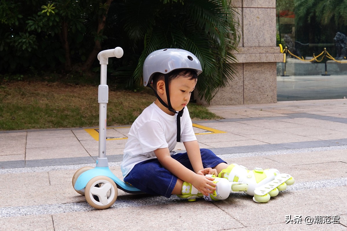 宝宝第一双轮滑鞋推荐,儿童轮滑鞋尺码选择酷骑