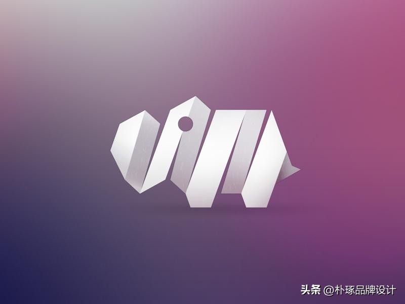 张开血盆大嘴IP动物形象河马元素logo创意集锦