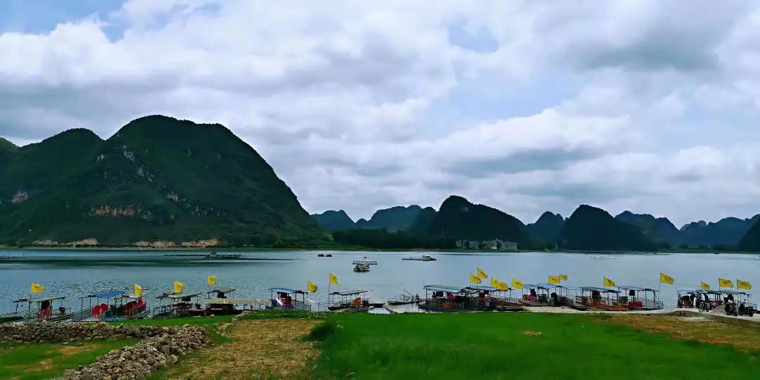 广西德天瀑布回广州沿途景区,德天跨国大瀑布风景区和古龙山