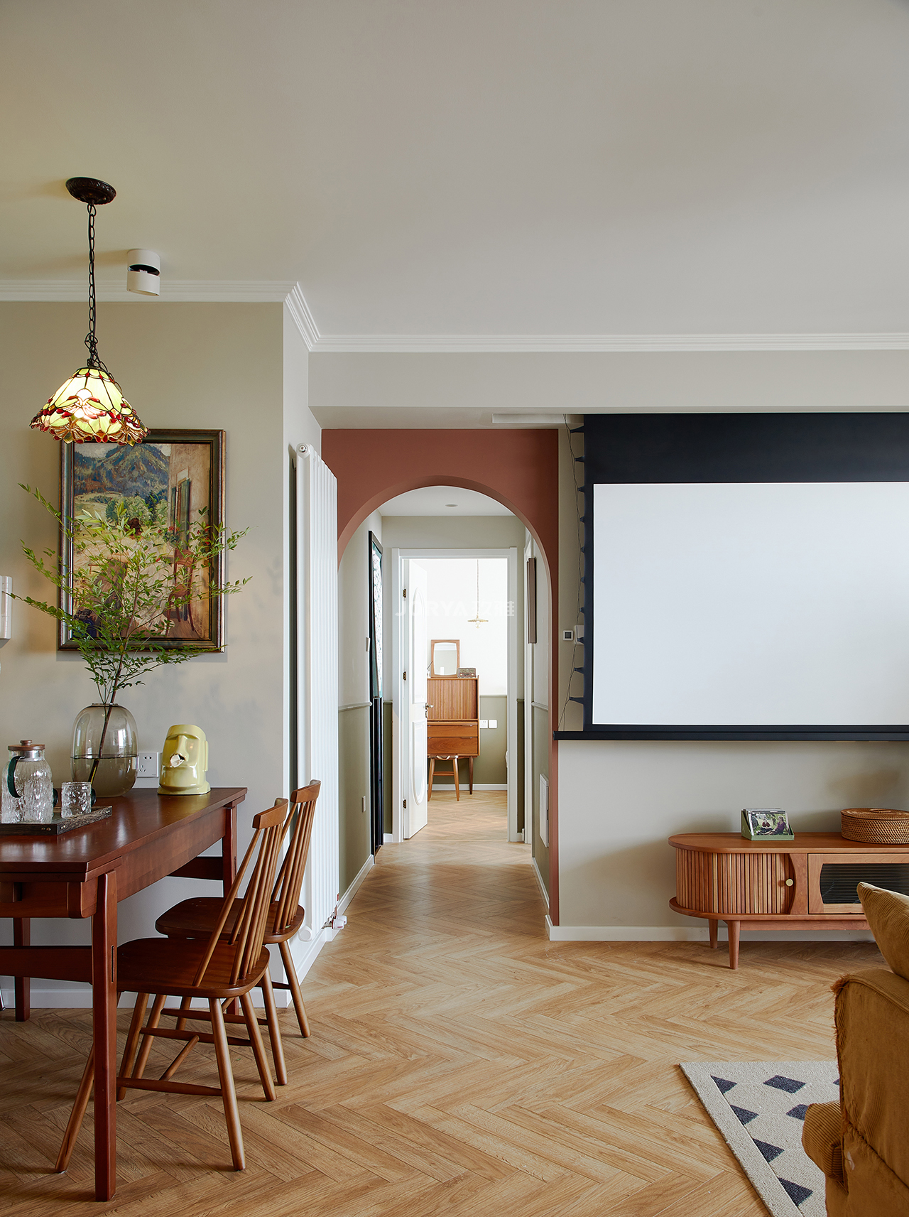 两居室小户型法式复古,小户型房子复古风