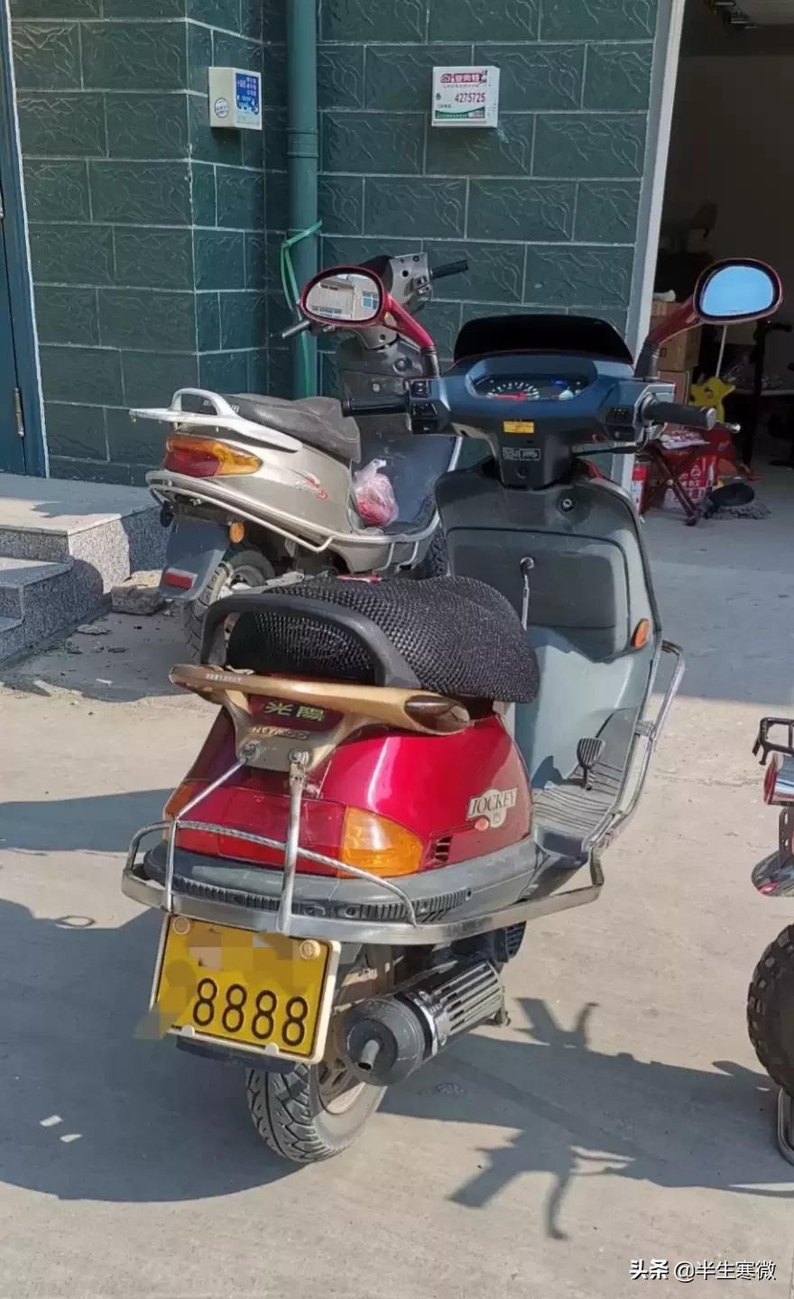 光阳摩托车90年代经典踏板车型,90年代光阳摩托车125经典车型