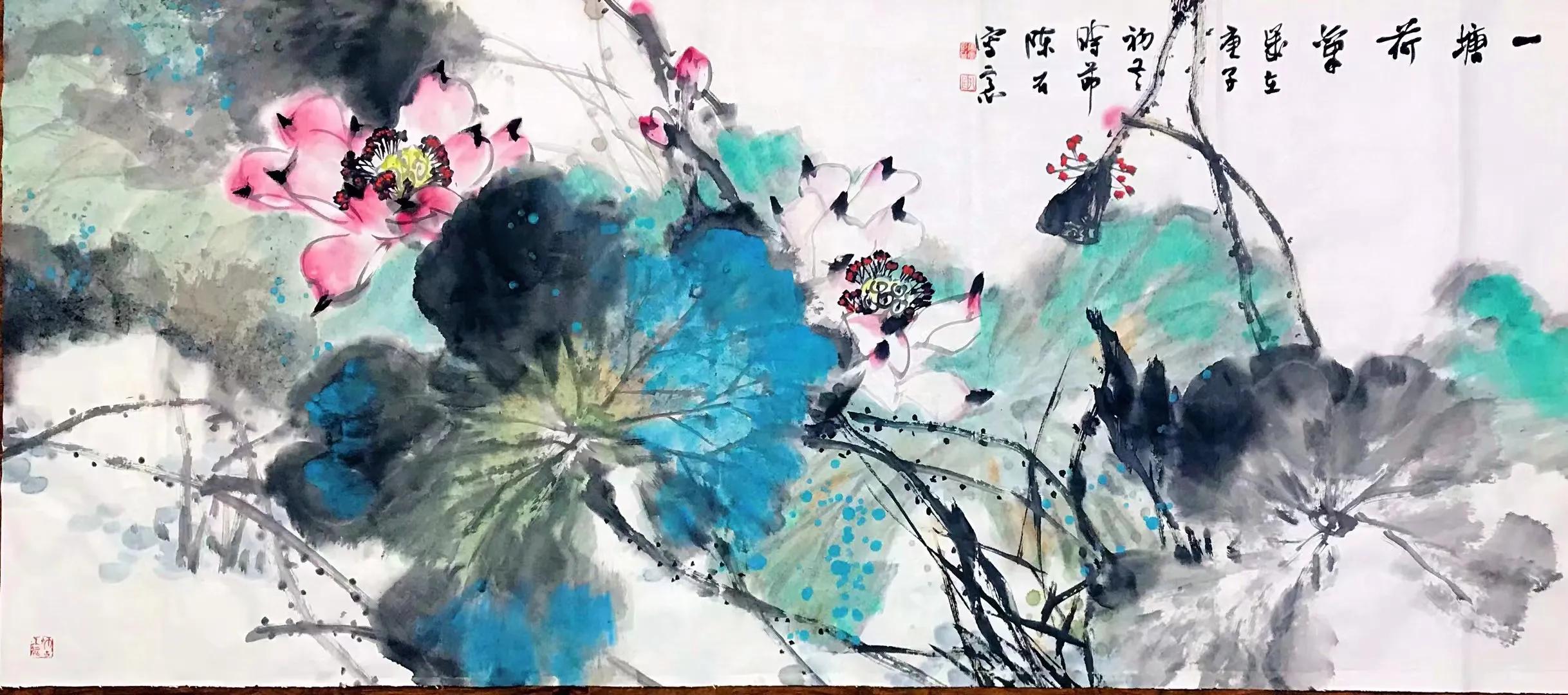 著名书画家陈石先生作品鉴赏,书法名家陈石