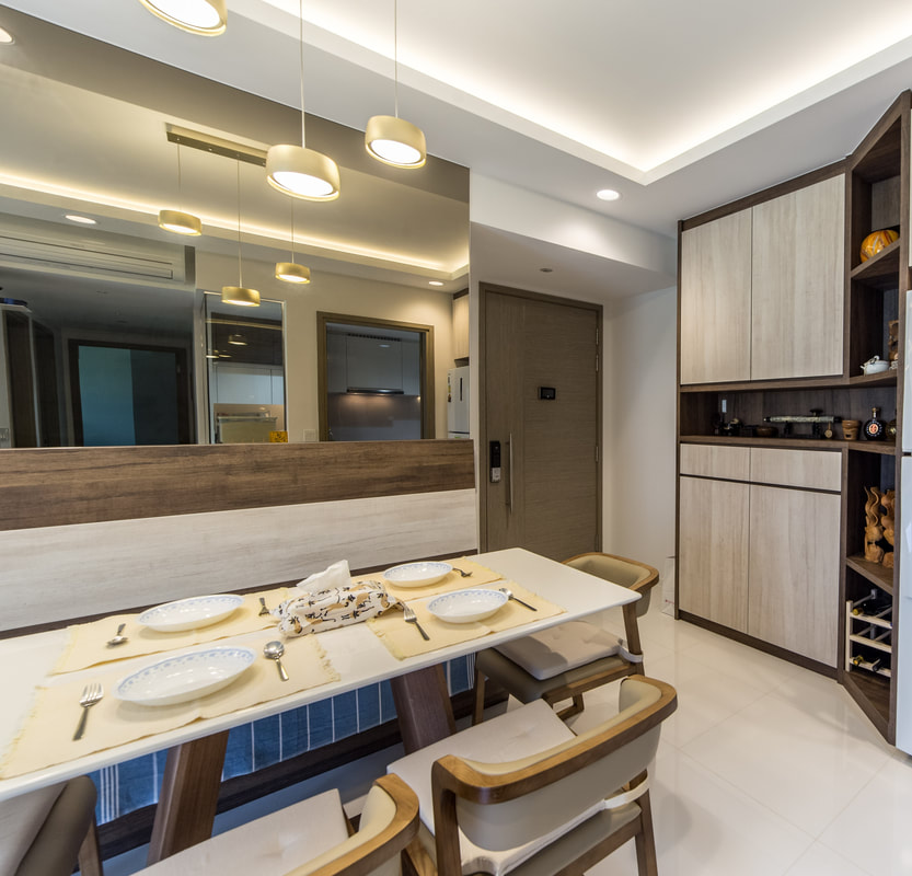 餐边柜如何设计比较省钱,餐厅太窄要不要装餐边柜